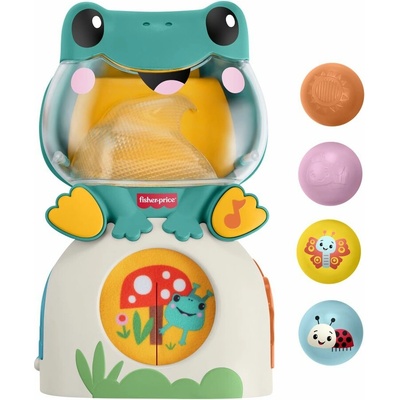 Mattel Fisher Price Hravá žabka, s loptičkami