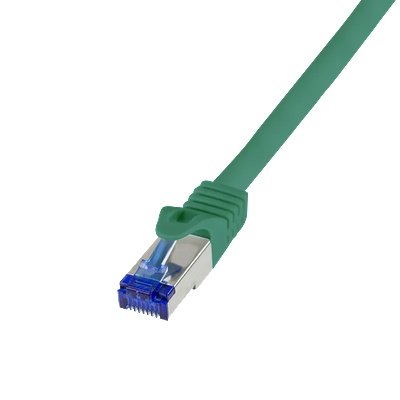 LogiLink Пач кабел Ultraflex, Cat. 6A, S/FTP, зелен, 10 м