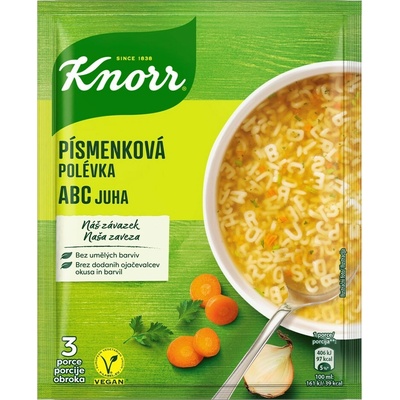 Knorr Písmenková polévka 82 g – Zbozi.Blesk.cz