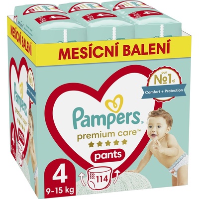 Pampers Premium Care 4 114 ks – Sleviste.cz