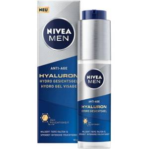 Nivea Hydro Gel Visage Men Hyaluron Anti-Age 50 мл
