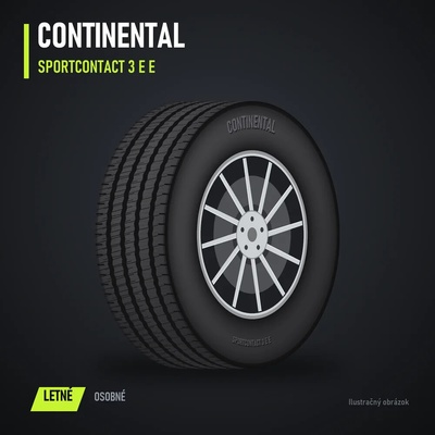 Continental SportContact 3 E E 245/45 R18 96Y runflat
