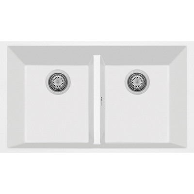 Plados Plados КУХНЕНСКА МИВКА one 84-20 st 838x559 БЯЛА (on8420st/98)