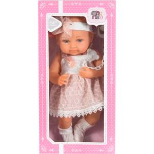 Moni Детска кукла Moni Toys - С биберон и шише, 36 cm (111919)
