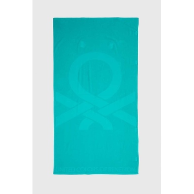 Benetton Памучна кърпа United Colors of Benetton в тюркоазено (6BI12801A)