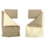  Бебешки спален комплект Minky 4 части 70 х 50 см 64242-D14