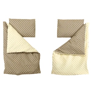  Бебешки спален комплект Minky 4 части 70 х 50 см 64242-D14