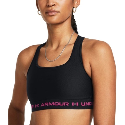 Under Armour Сутиен Under Armour Crossback Mid Bra-BLK Черен Velikost XS