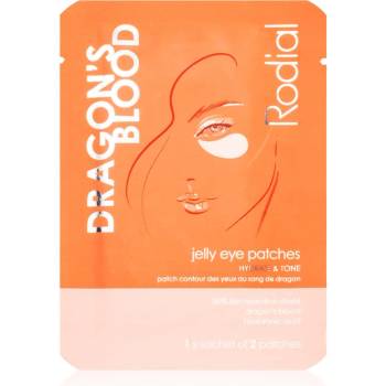 Rodial Dragon's Blood Jelly Eye Patches хидрогелова маска за зоната около очите за хидратиране и изпъване на кожата