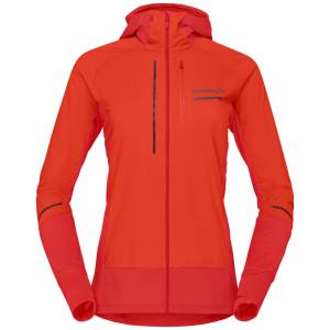 Norrona senja Alpha90 Hood Размер: M / Цвят: оранжев