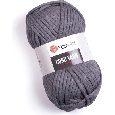 Pletací / háčkovací příze YarnArt CORD YARN 774 šedá, jednobarevná 250g/73m