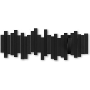 Umbra HK Limited Umbra Закачалка за стена с 5 бр. закачалки sticks - цвят черен (umbra-318211-040)