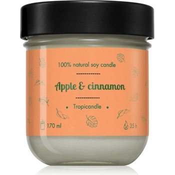 TROPIKALIA Apple & Cinnamon ароматна свещ 170ml