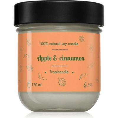 TROPIKALIA Apple & Cinnamon ароматна свещ 170ml