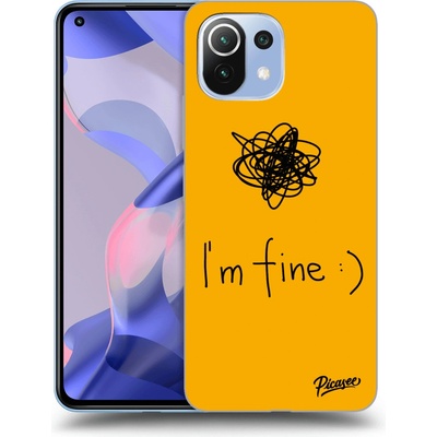 Pouzdro Picasee ULTIMATE CASE Xiaomi 11 Lite 5G NE - I am fine