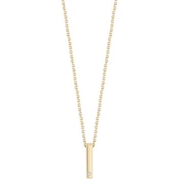 Bliss Дамско златно колие с диамант Bliss 20090395 (20090395)