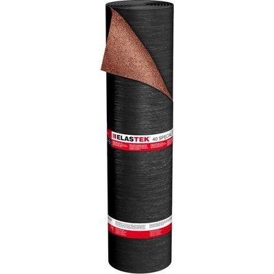 Asfaltový pás hydroizolační ELASTEK 40 SPECIAL DEKOR červený (7,5 m2/role)
