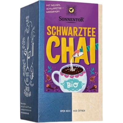 Sonnentor Chai černý čaj Bio 18 x 1,8 g