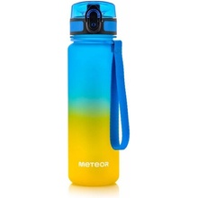 Meteor sportovní láhev tritanová modrá/žlutá 500 ml