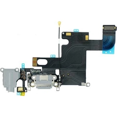 Apple iPhone 6 - Nabíjecí Konektor + Flex Kabel (Black), Black