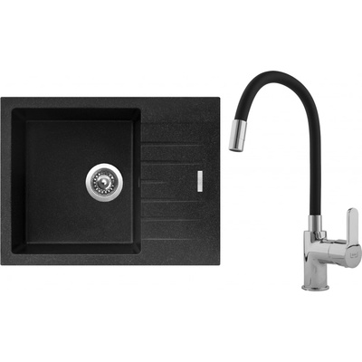 Sinks G10530 Set PERFECTO 650 + FLEXIA /černá – Zbozi.Blesk.cz