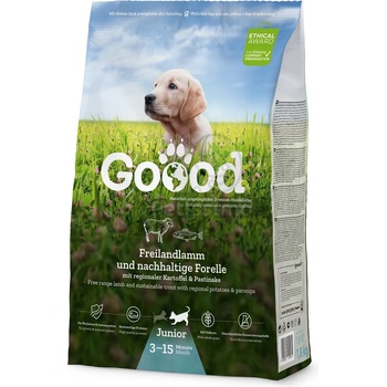 Goood Junior Freilandlamm & Nachhaltige Forelle - Суха храна с Агнешко и Пъстарва 10 кг