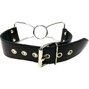 Rouge Leather Spider Gag