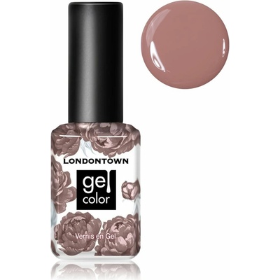 LONDONTOWN Gel Color Dirty Chai gélový lak na nechty korenistá hnedá 12 ml