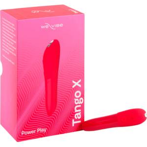 WE-VIBE Tango X - вибратор тип куршум - акумулаторен, водоустойчив, корал