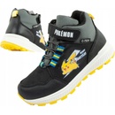 Dětské zimní boty kotníkové boty Pokemon na suchý zip Trapery