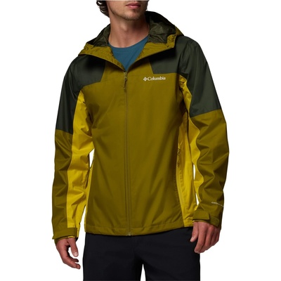 Columbia Мъжко водоустойчиво яке Columbia Inner Limits III Jacket Waterproof jacket - Mossy Green / Greenscape / Antique Moss (002-3487-0511)