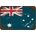 Ceduľa vlajka Austrália