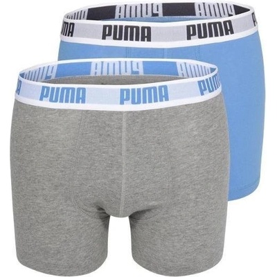 Puma 521015001 basic boxer 417 Blue Gray 2 Pack