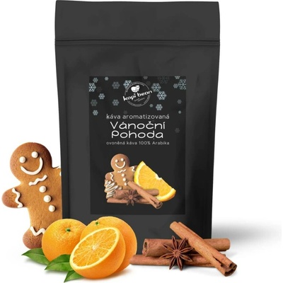 Kopi Bean Aromatizovaná káva Vánoční pohoda 100 g