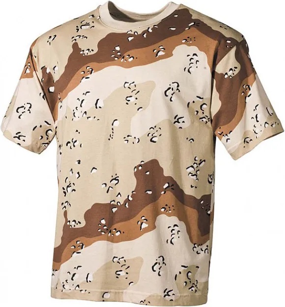MFH Камуфлажна тениска модел 6 Col Desert, 160 г/м2 (00103W)