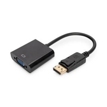 Digitus by Assmann Адаптер за DisplayPort към VGA Digitus by Assmann AK-340403-001-S Черен 15 cm