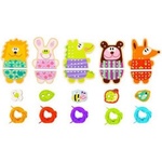 Tooky Toy Творчески комплект за шиене Tooky Toy - Дървени животни (108178) - baby