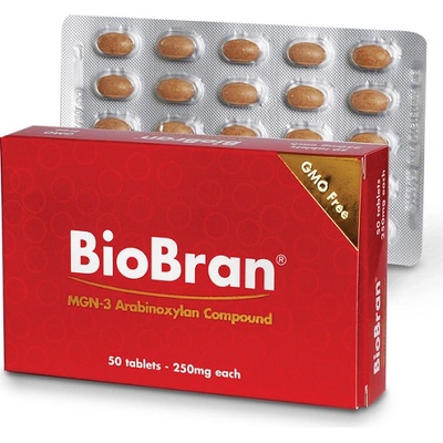BioBran na imunitu 250 mg 50 tabliet