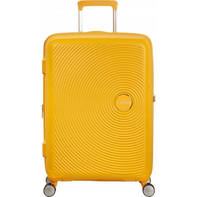 American Tourister SOUNDBOX SPINNER 67 EXP Golden Yellow 32G002-06 Žlutá 71,5 l – Sleviste.cz