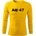 DRAGOWA fit-t Тениска с дълъг ръкав ak47, жълта, 160 г/м2 (5608)