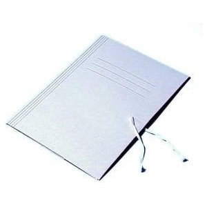 Barbara Cardboard briefcase a3 300 g/m2 bent white barbara