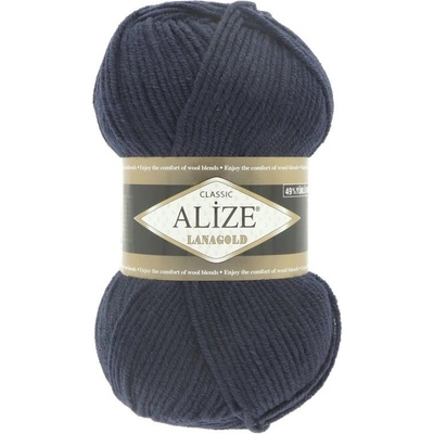 Alize Lanagold Classic 58 modro čierna