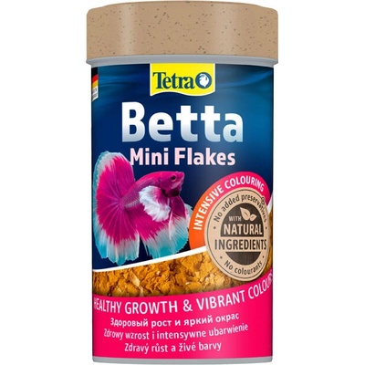 Tetra Betta Mini Flakes NutriEvolution 100 ml