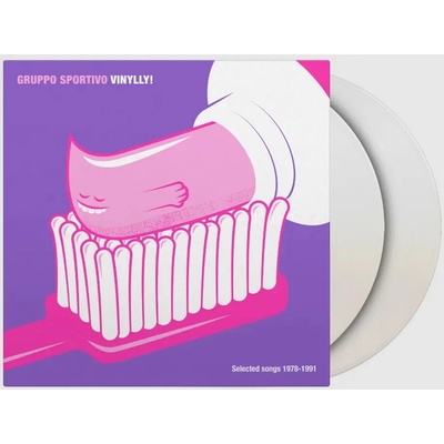 Gruppo Sportivo: Vinylly (Limited Coloured White Vinyl) - 2Vinyl LP