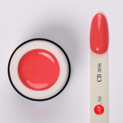 Laif Barevný UV/LED gel oranžový CB 308 Citara 6 ml