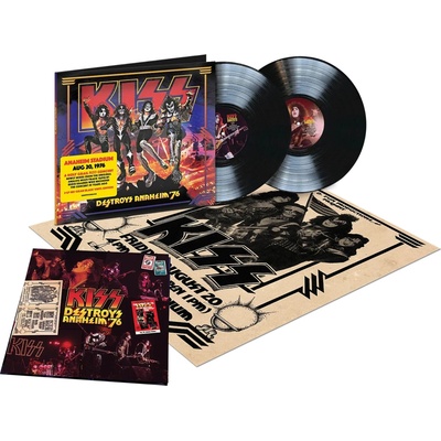 Kiss - Destroys Anaheim 76 2 LP