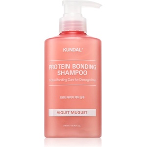 KUNDAL Protein Bonding Care Shampoo подхранващ шампоан за суха и увредена коса с аромат Violet Muguet 500ml