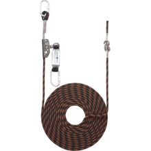 Portwest 10m lano navádzané na zachytenie pádu, Farba Black/Orange