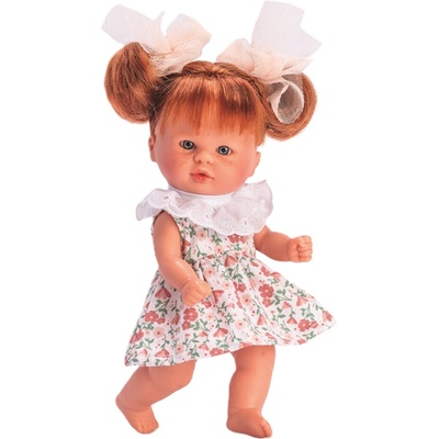 Asi Dolls Кукла Asi Dolls Bomboncin - Бебе Тита, с рокля на цветя и панделки, 20 cm (0117410)