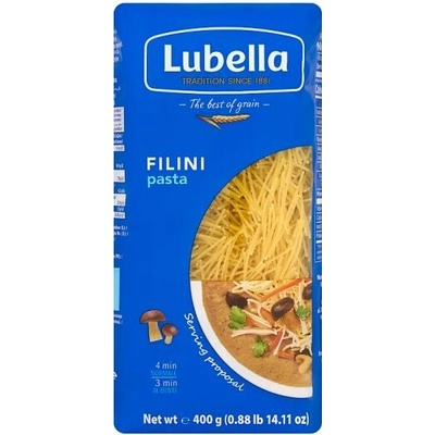 Lubella Filini rezance bezvaječné pšeničné cestoviny sušené 400 g